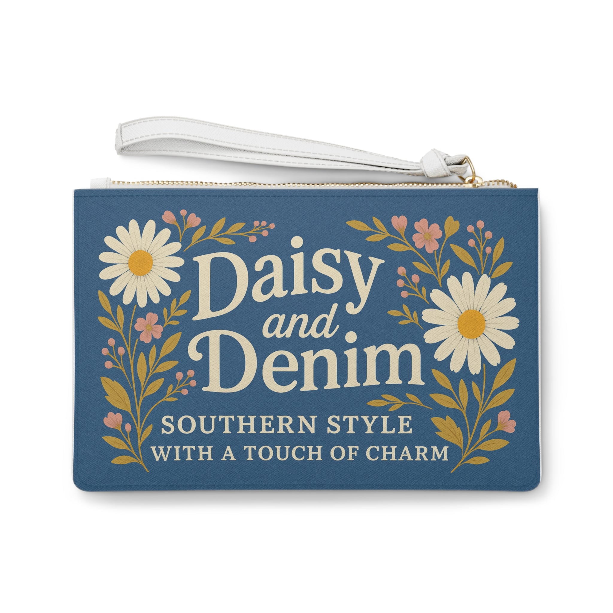 Daisy & Denim Clutch Bag