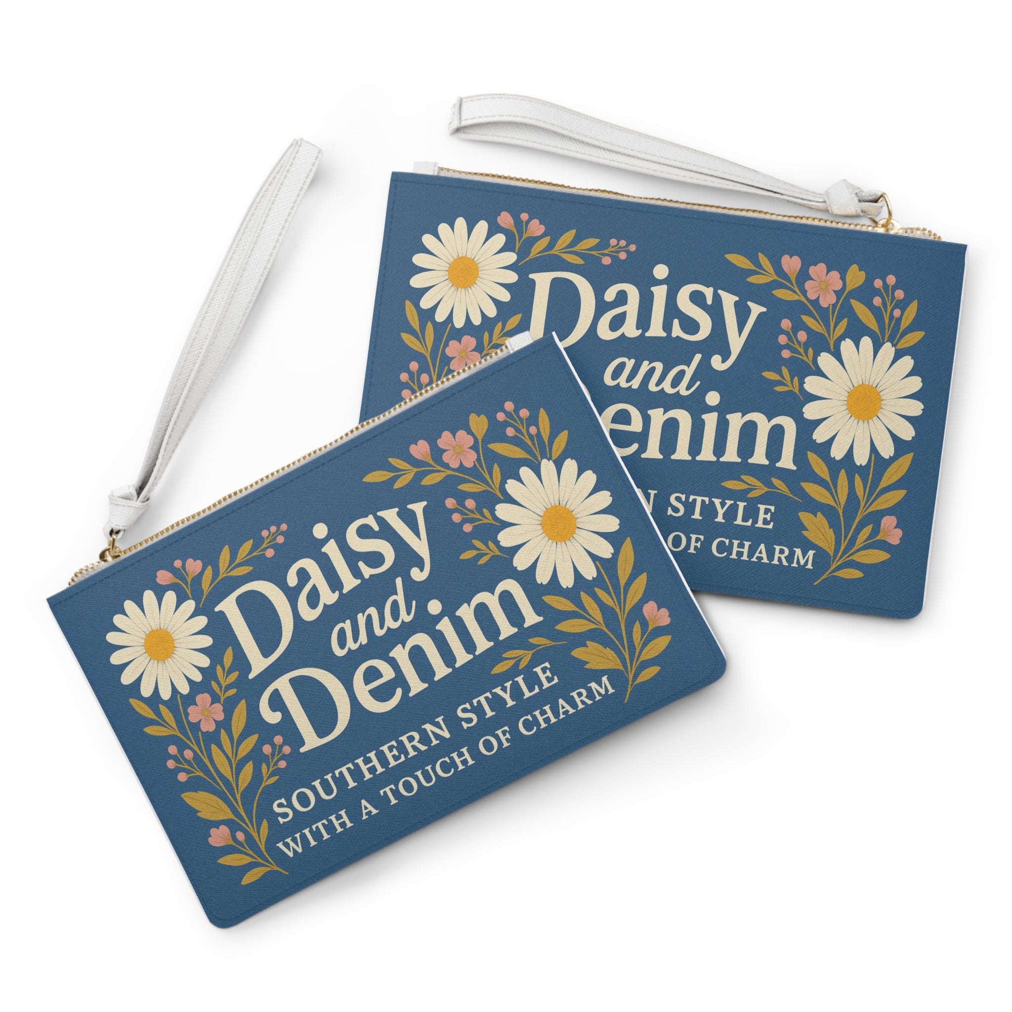 Daisy & Denim Clutch Bag