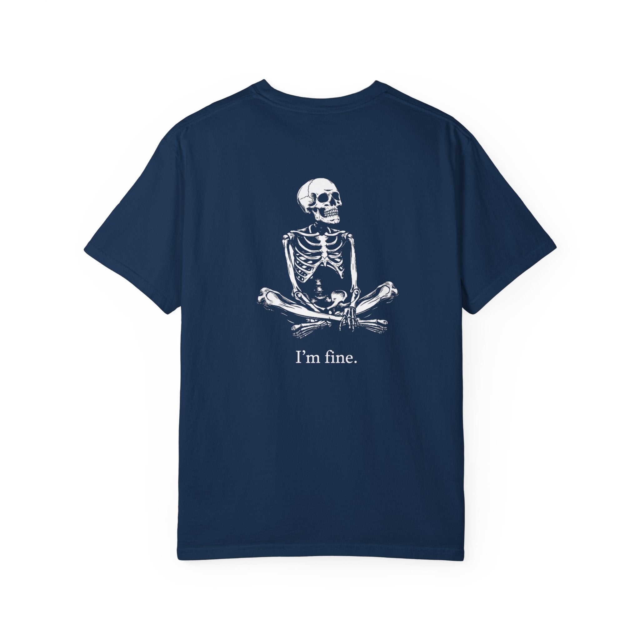 I'm Fine Skeleton Shirt