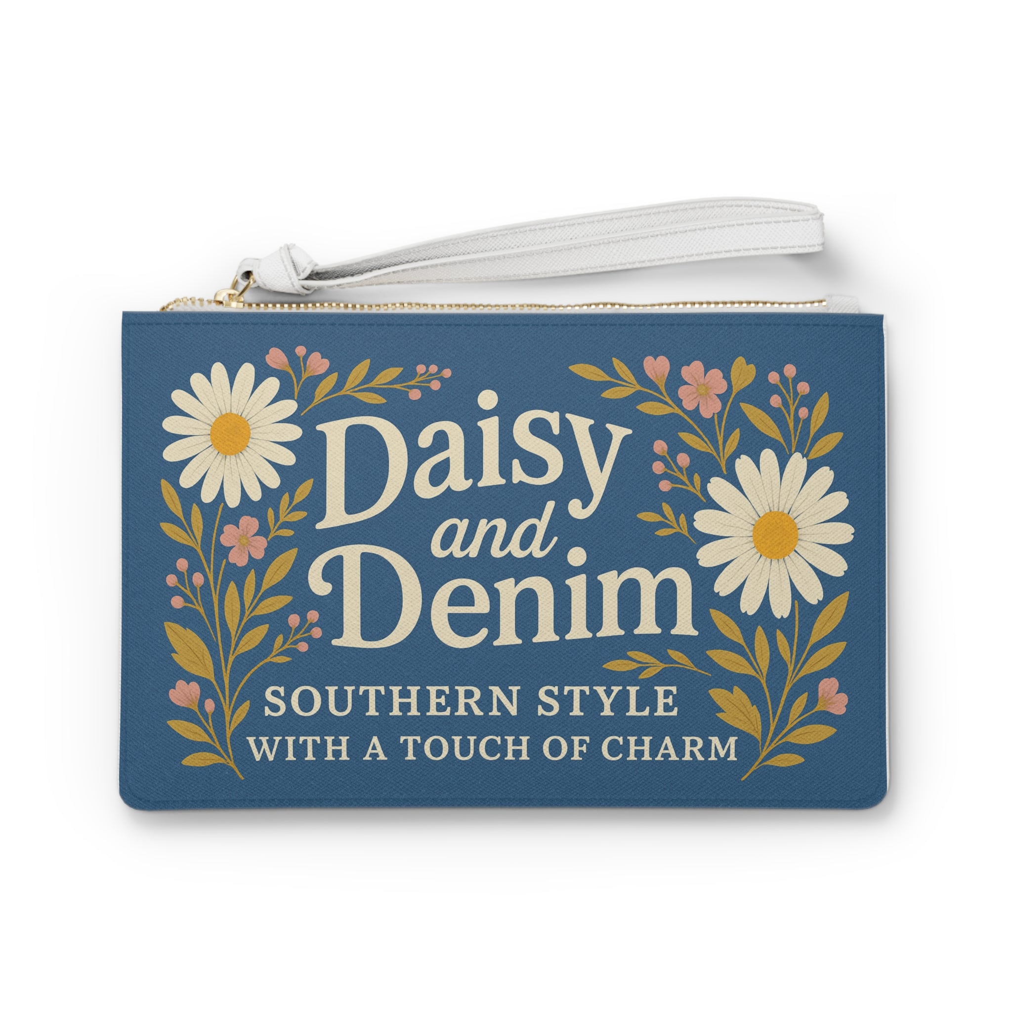 Daisy & Denim Clutch Bag