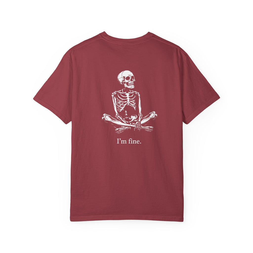 I'm Fine Skeleton Shirt