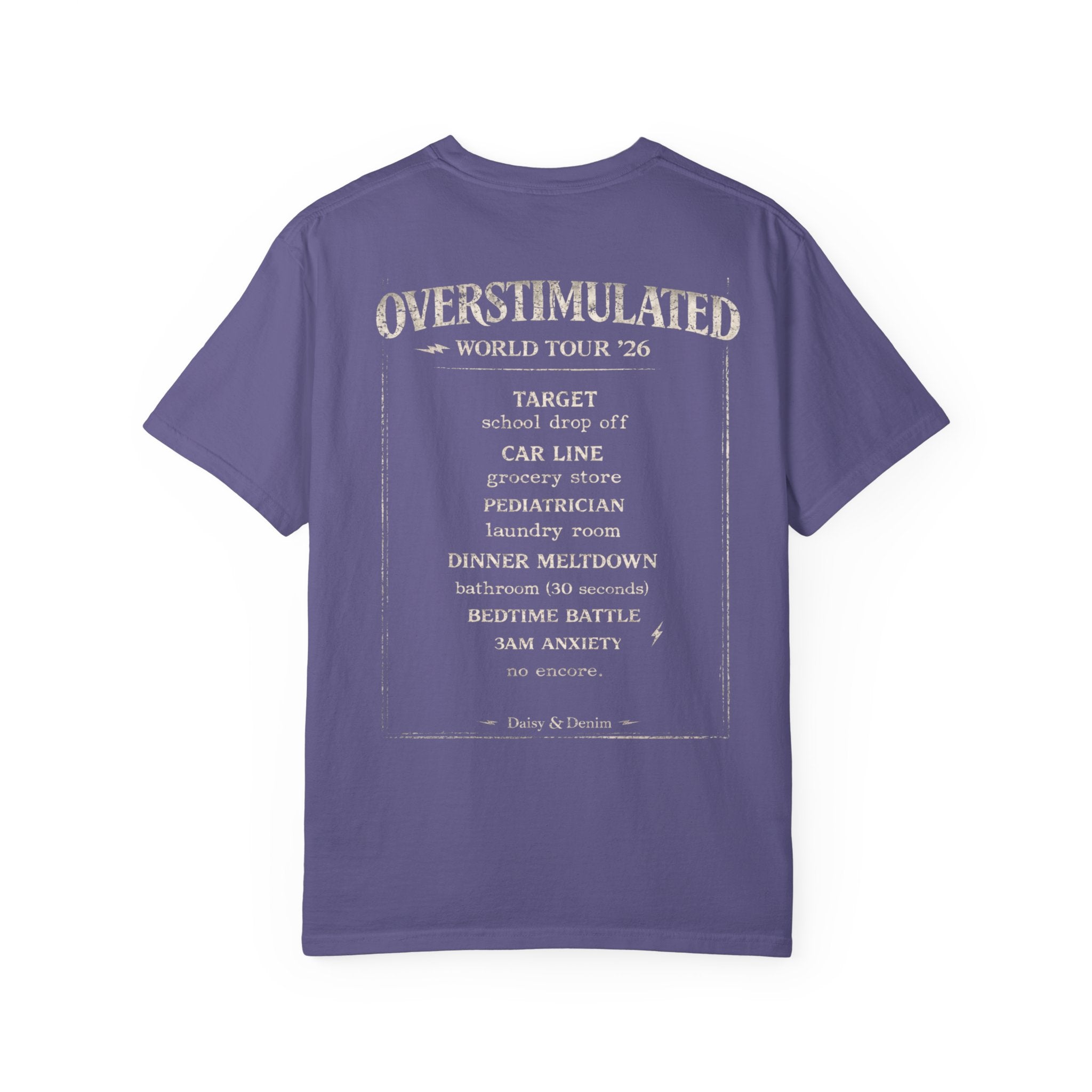 Overstimulated World Tour '26 Shirt