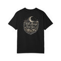 I Will Always Find You Moon & Roses T‑Shirt