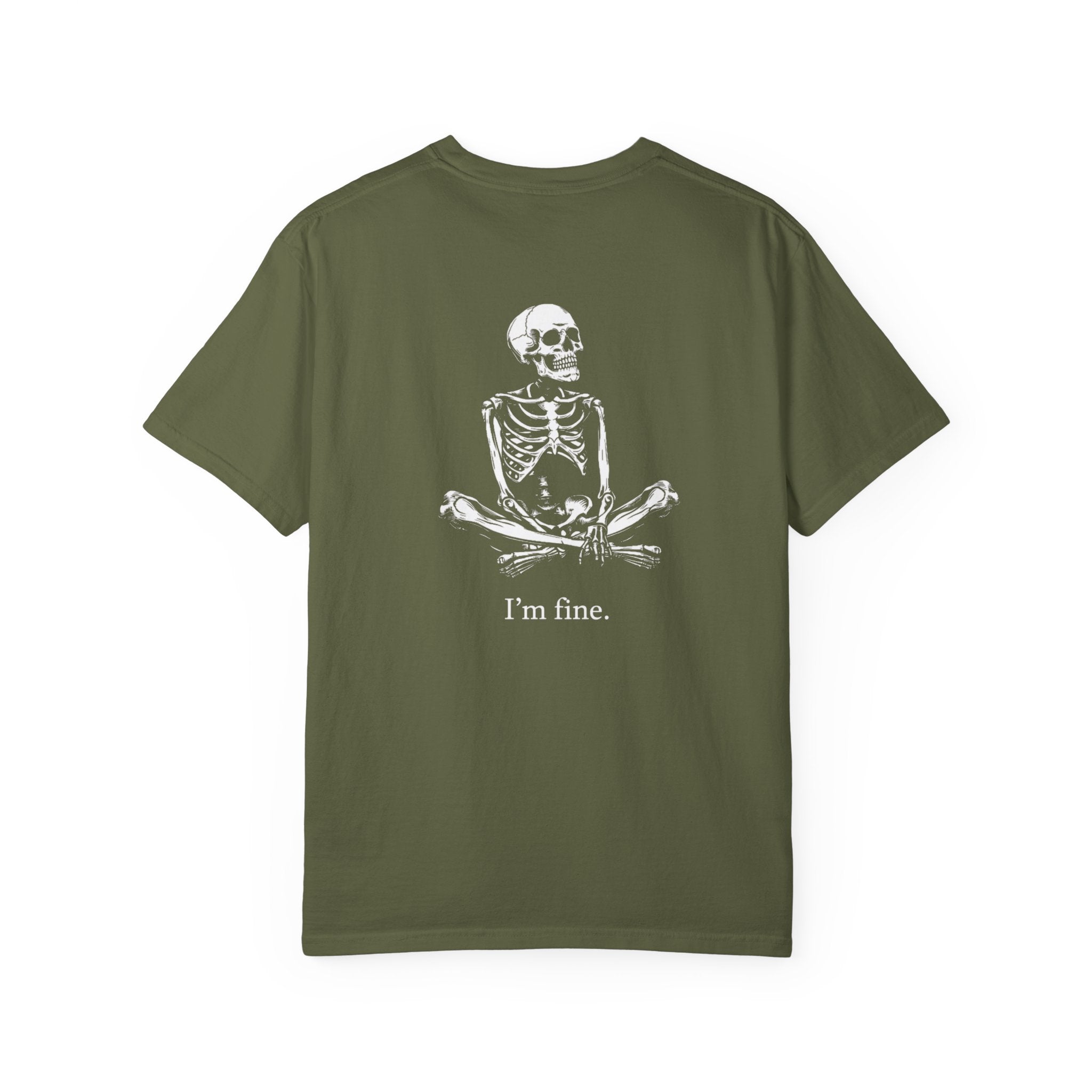 I'm Fine Skeleton Shirt