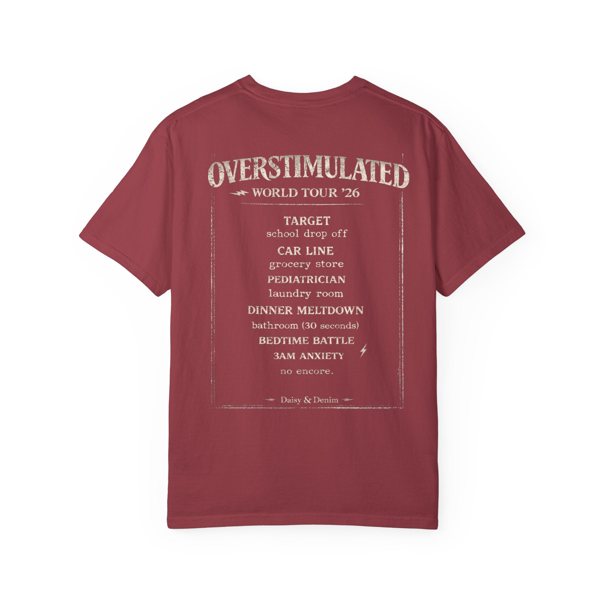 Overstimulated World Tour '26 Shirt