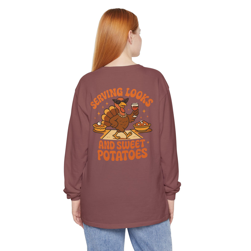 Serving Looks And Sweet Potatoes