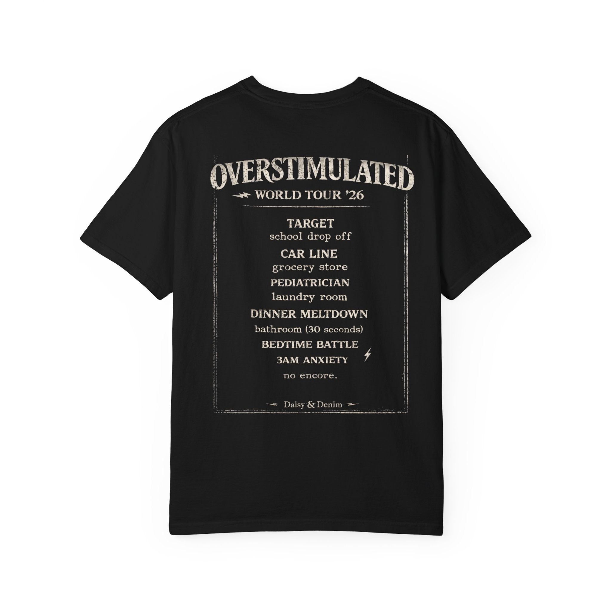 Overstimulated World Tour '26 Shirt