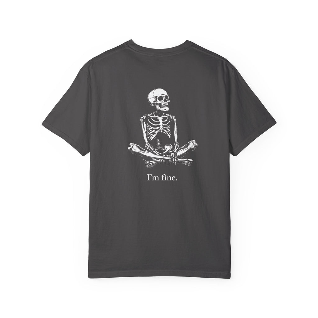 I'm Fine Skeleton Shirt