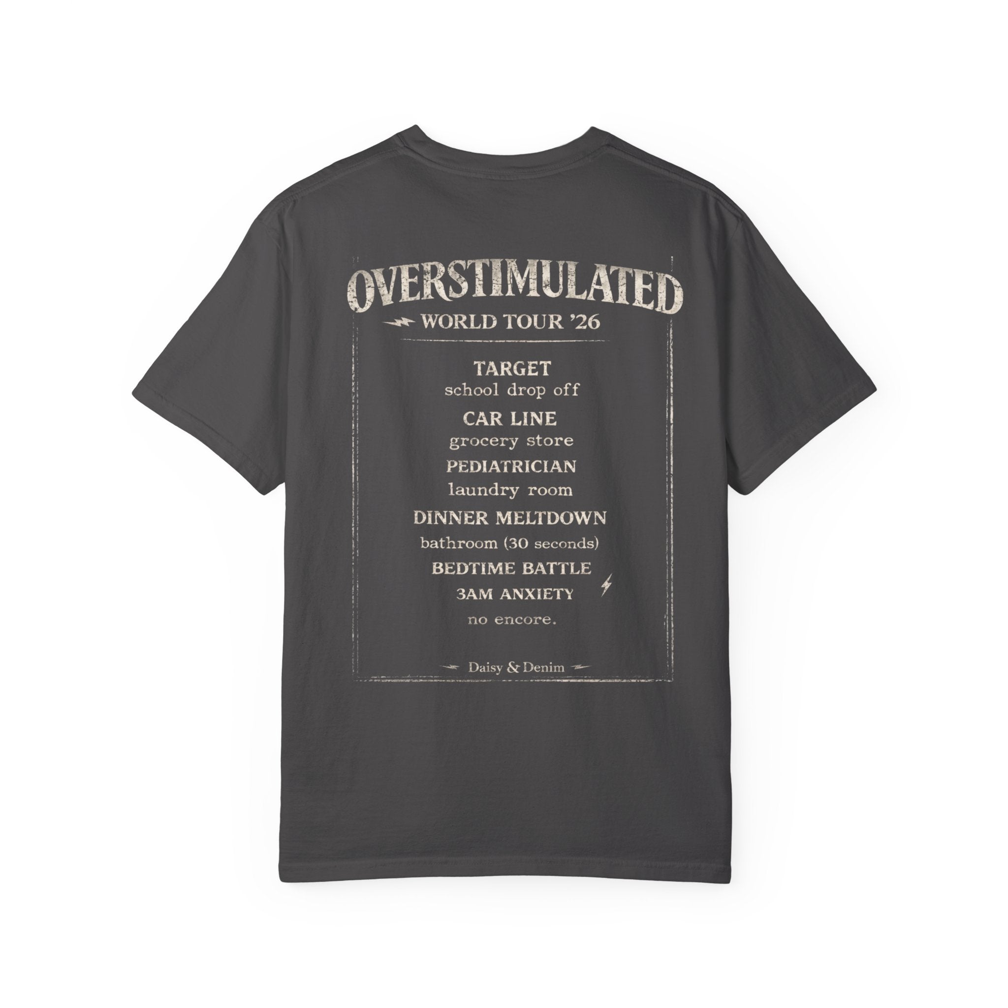 Overstimulated World Tour '26 Shirt